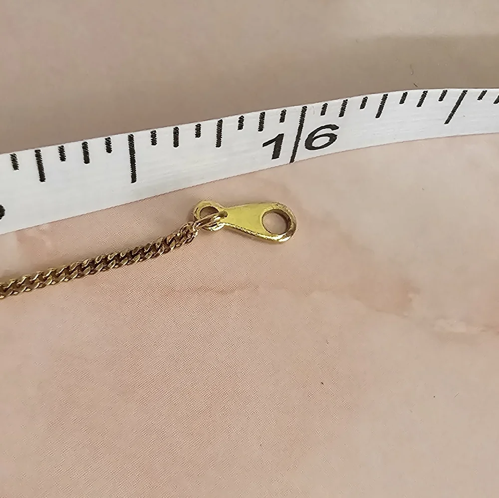 ✨️Givenchy G Logo Vintage Gold Tone & Crystal Pendant Necklace✨️ - Picture 9 of 11